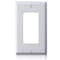 Faith 1-Gang Unbreakable Polycarbonate Light Switch Duplex Cover, White, 10PK DWP1-WH-10 - alternate 3